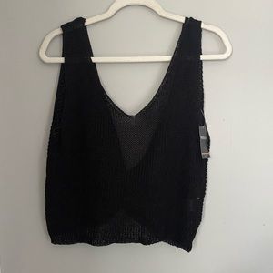 FOREVER 21 open back knit top! Never worn!